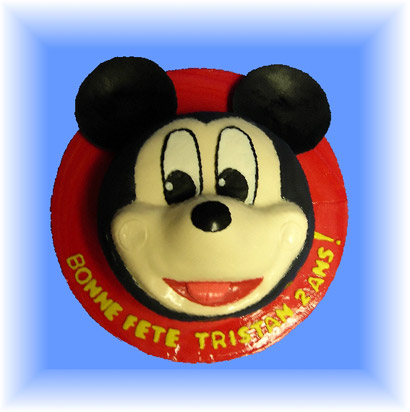 11.G�teau 3d Mickey Mouse