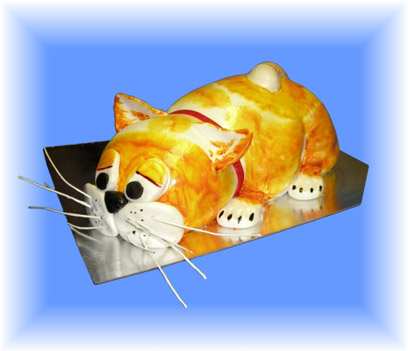 3.G�teau 3D  chat Garfield