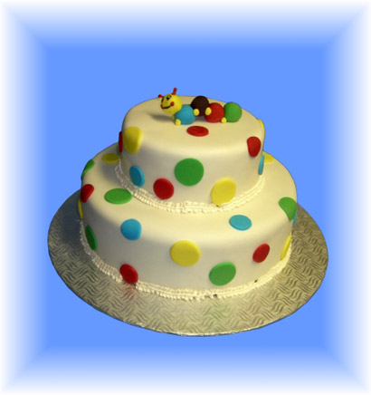 1.G�teau f�te Chenille baby Einstein
