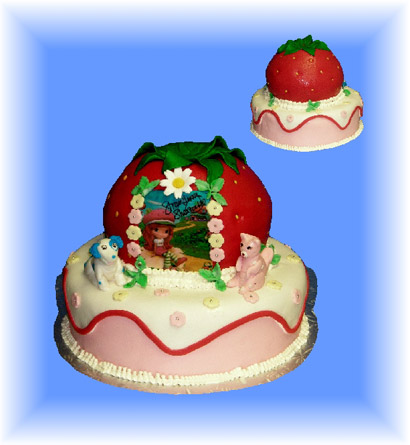 15.G�teau 3d Fraisinette