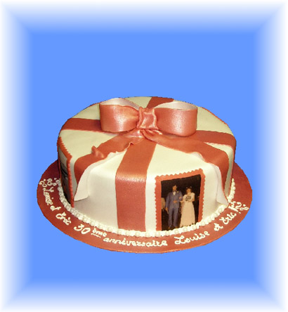4.G�teau d'aniversaire de mariage