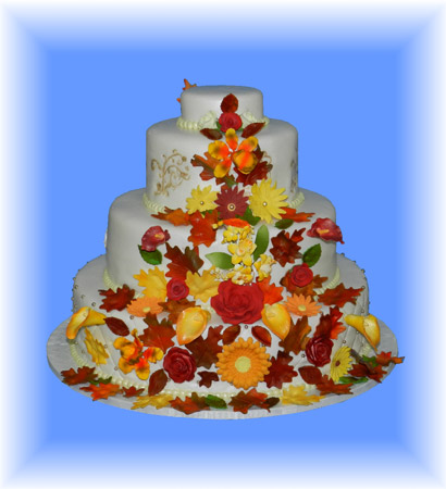 22. G�teau de mariage La pyramide