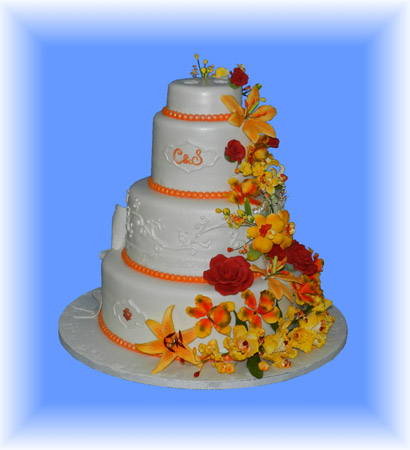 24.G�teau de mariage - Changez le monde