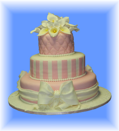 7.G�teau de mariage- Romantique